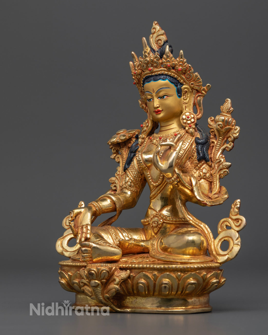 Green Tara Statue: The Divine Feminine Energy