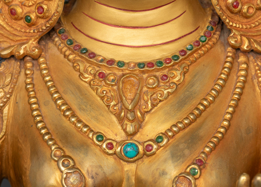 Divine Tara: The Golden Artisan’s Vision of Enlightenment