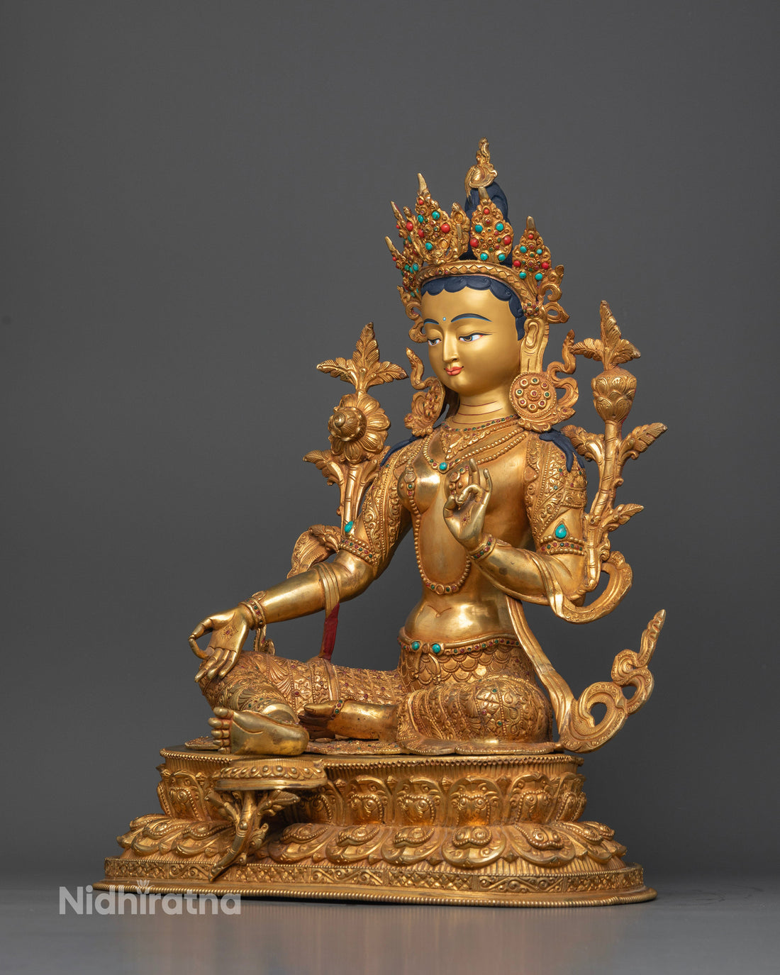 Divine Tara: The Golden Artisan’s Vision of Enlightenment