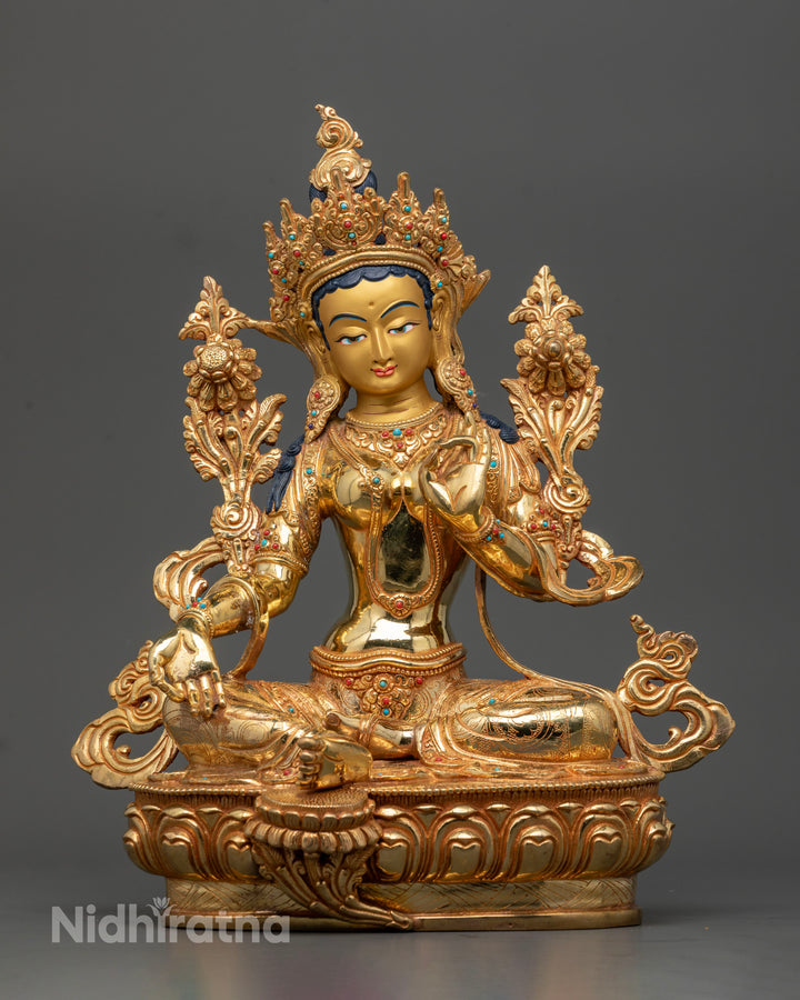 Spiritual Mother of All Beings: Mother Green Tara Statue