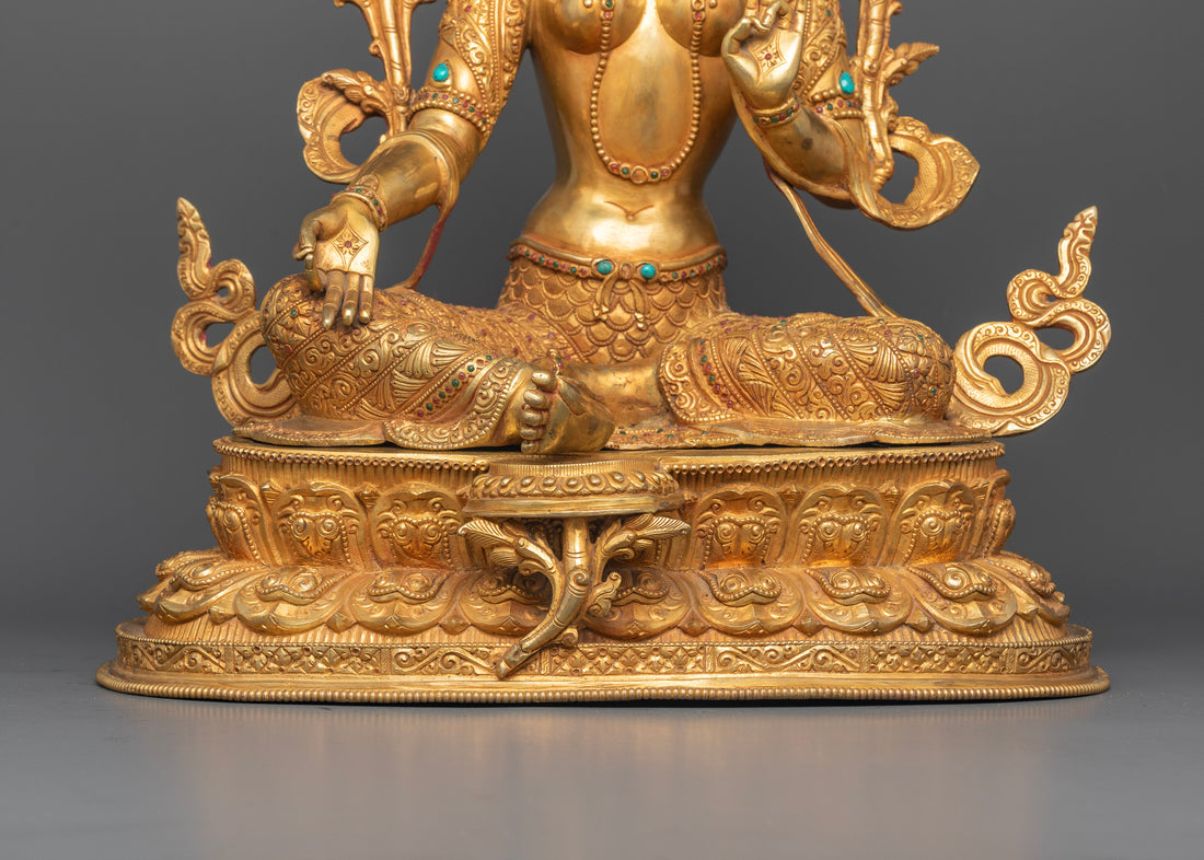 Divine Tara: The Golden Artisan’s Vision of Enlightenment