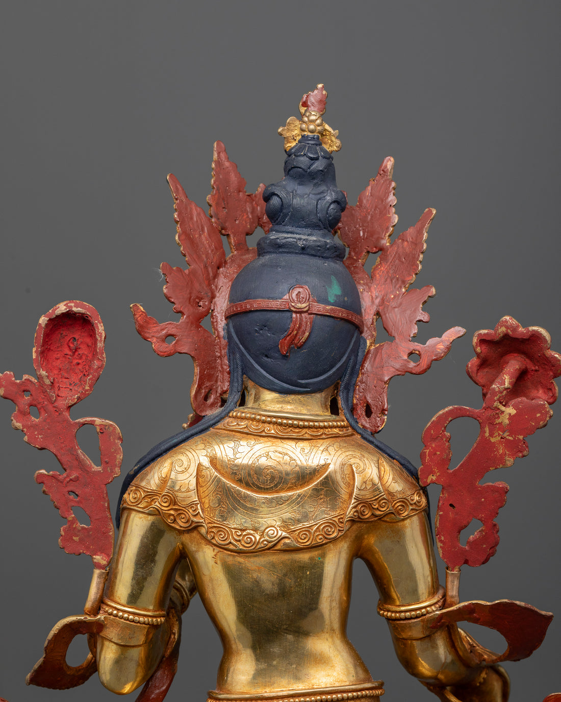 Female Protective Deity: Green Tara Statue