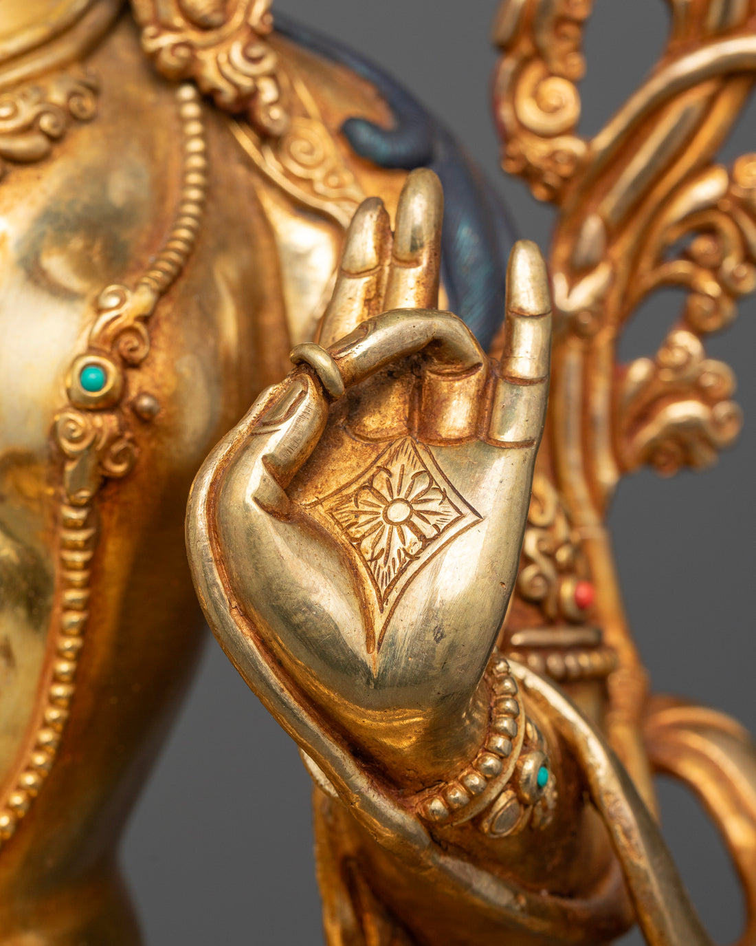 Female Protective Deity: Green Tara Statue