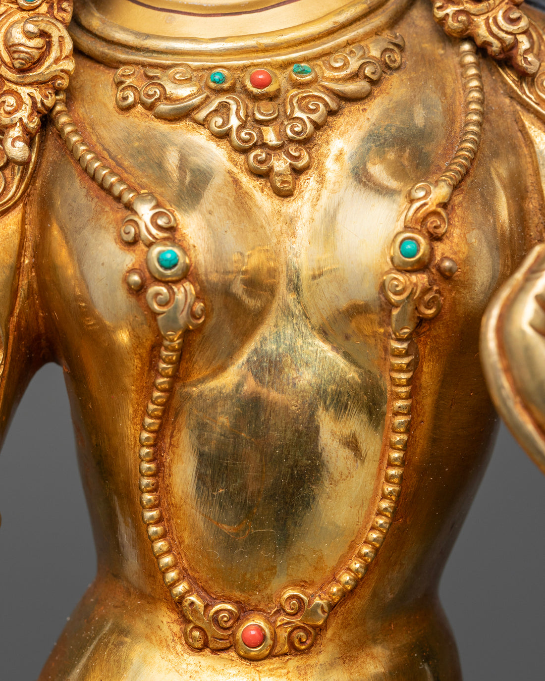 Female Protective Deity: Green Tara Statue