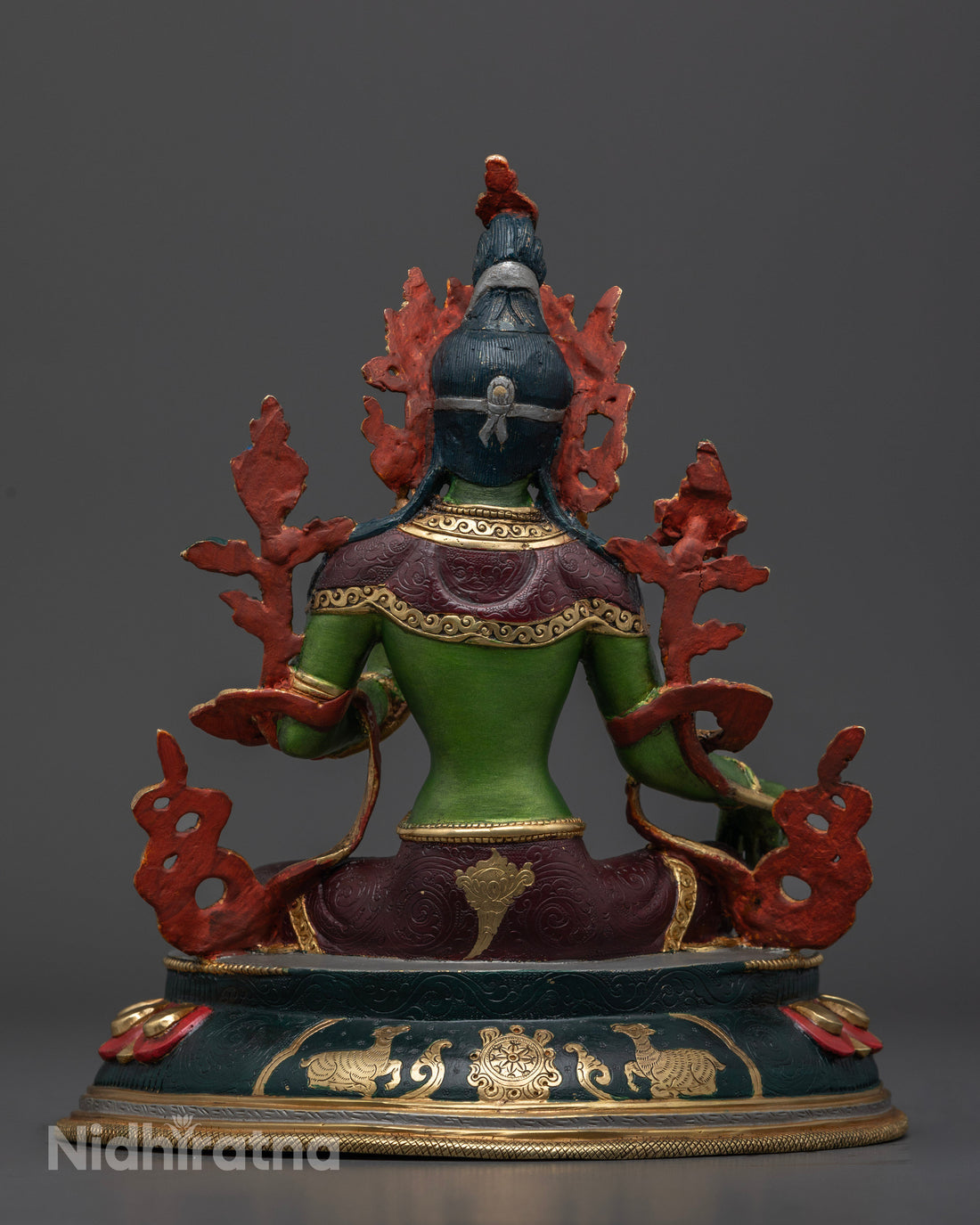 Green Tara Buddha Statue: Compassionate Energy