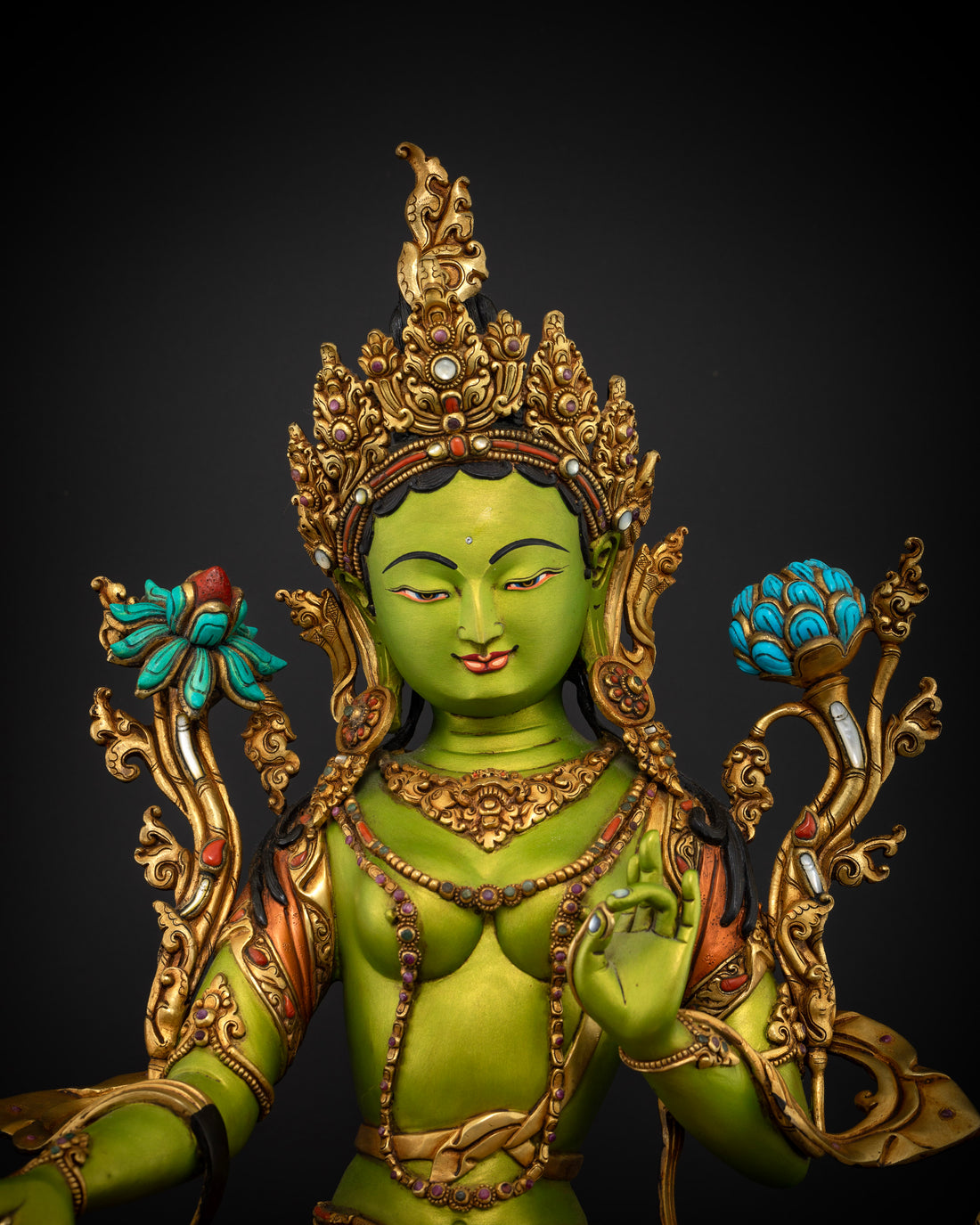 The Compassionate Mother Tara Protector in Color