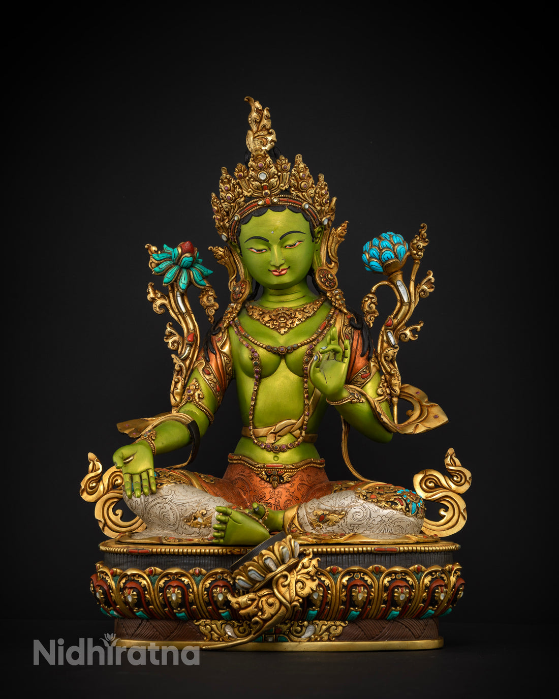 The Compassionate Mother Tara Protector in Color