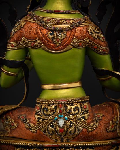 The Compassionate Mother Tara Protector in Color