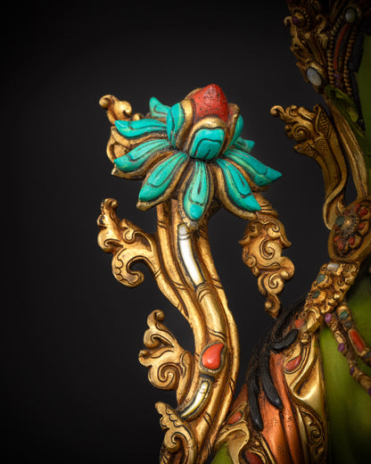 The Compassionate Mother Tara Protector in Color