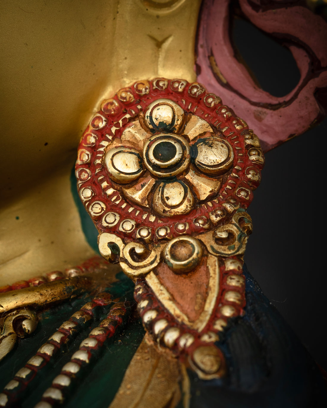 The Verdant Goddess: A Masterpiece of Green Tara