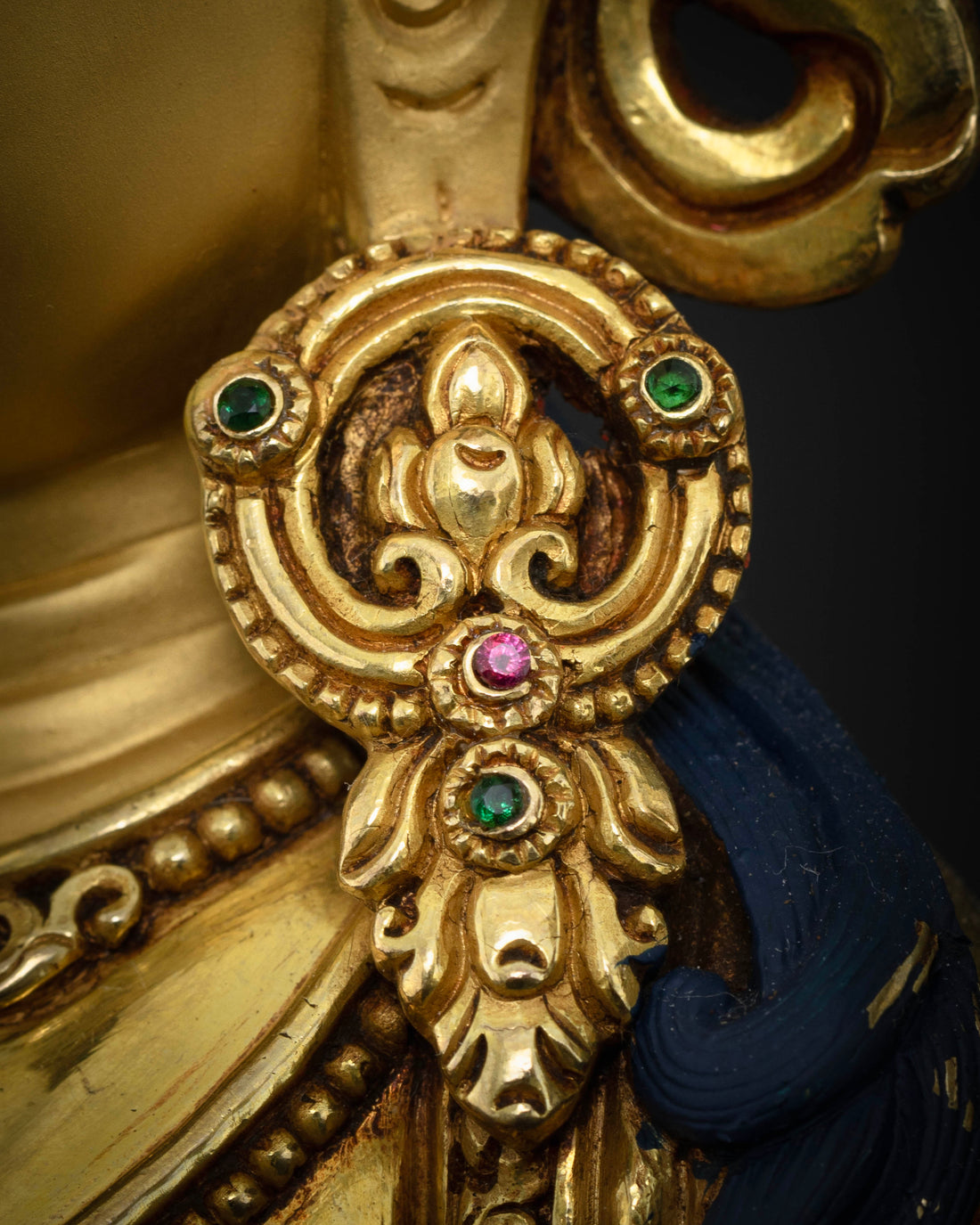 Handmade Mother Green Tara Statue: Embodying Compassion