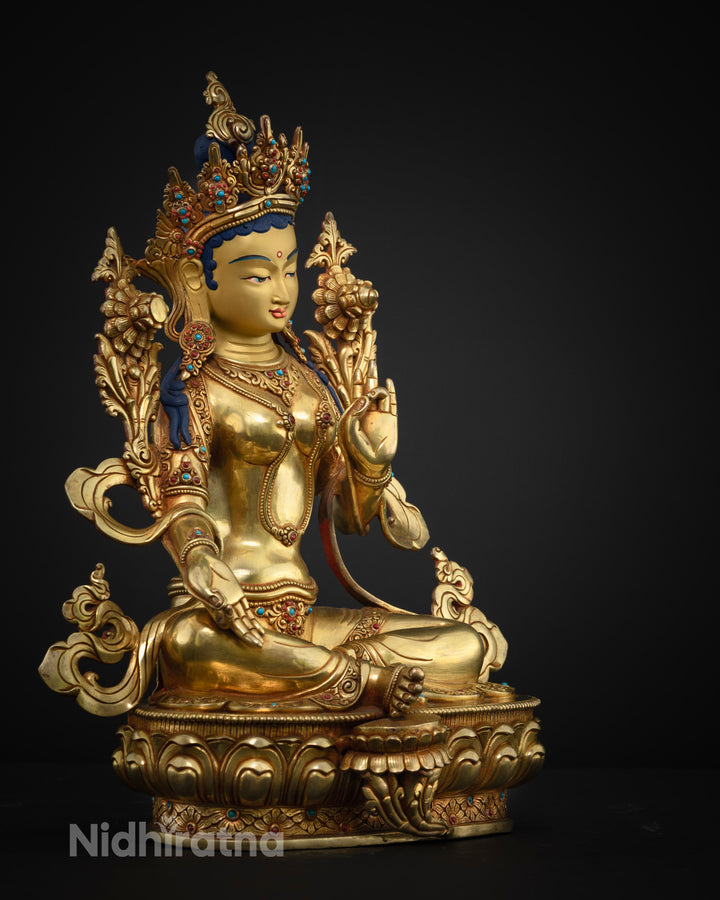 Green Tara Pure Land Statue: Timeless Spiritual Icon