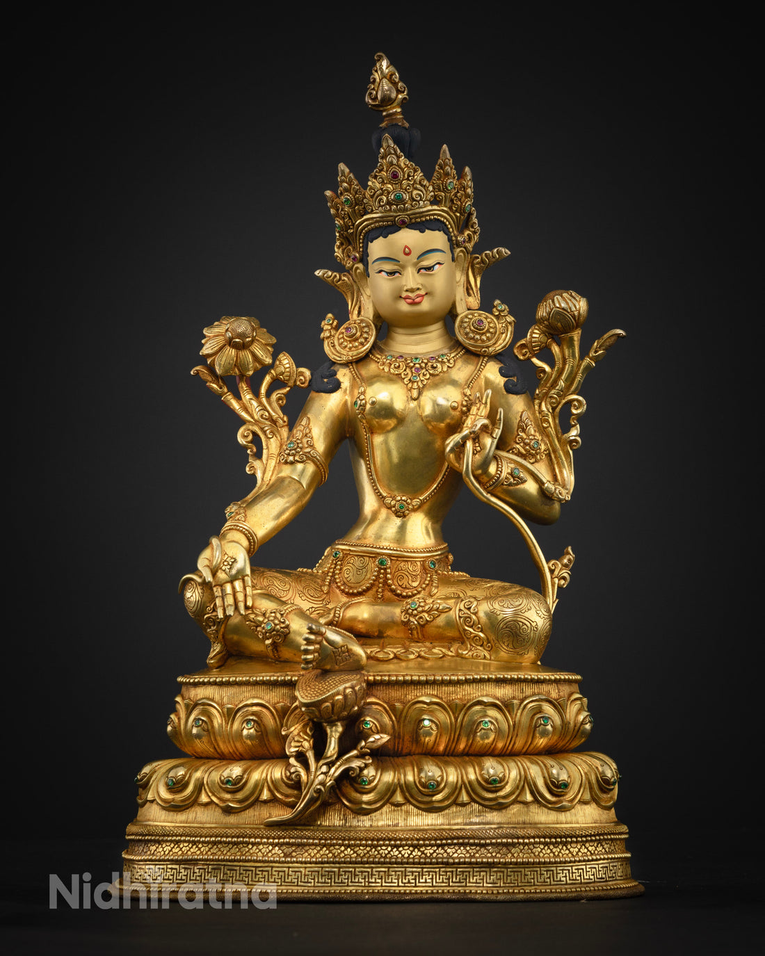 Shop Premium Green Tara Statue : Guardian of Peace