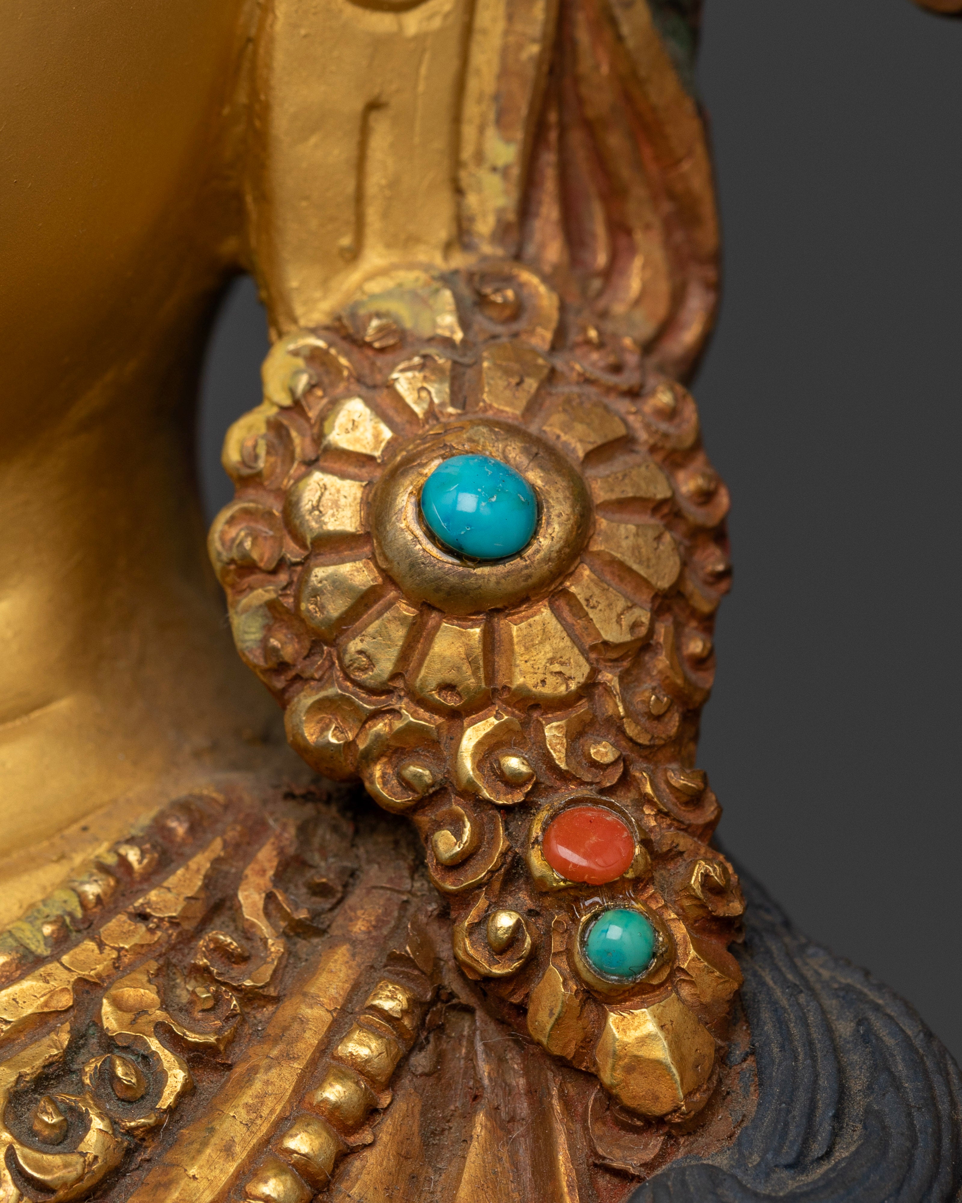 Goddess Green Tara Statue : The Healing Mother in Tibetan Buddhism