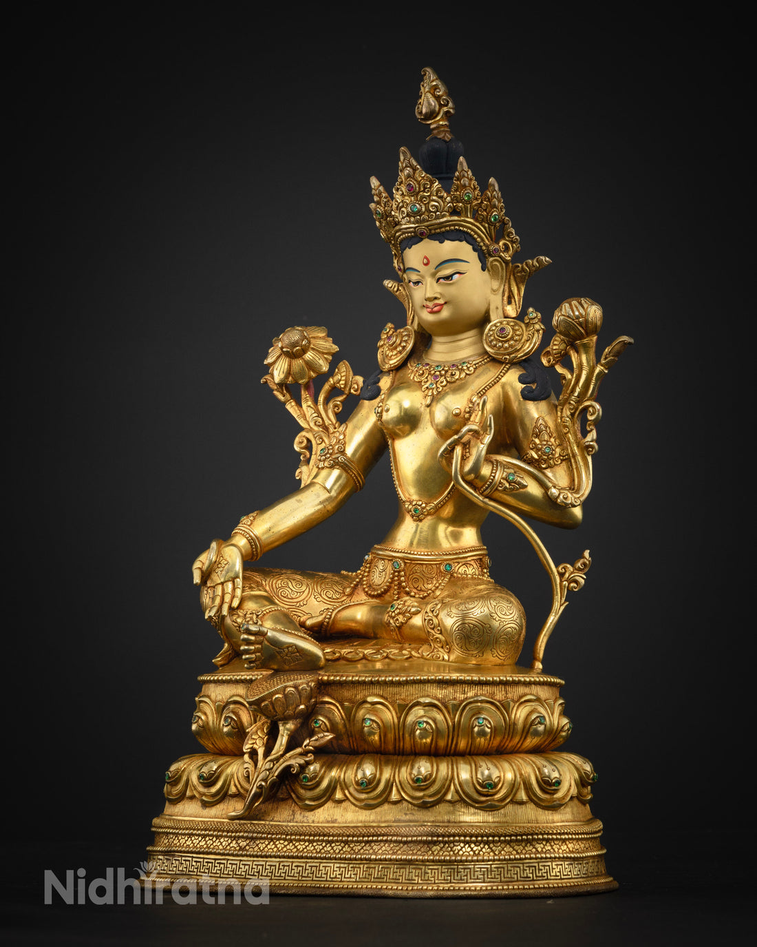 Shop Premium Green Tara Statue : Guardian of Peace