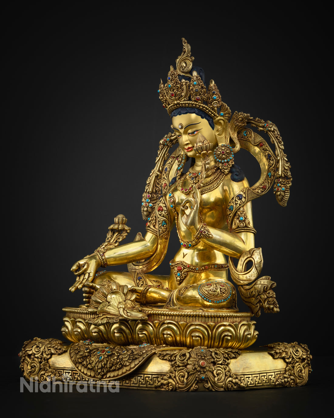 Masterpiece Green Tara Pure Land Statue