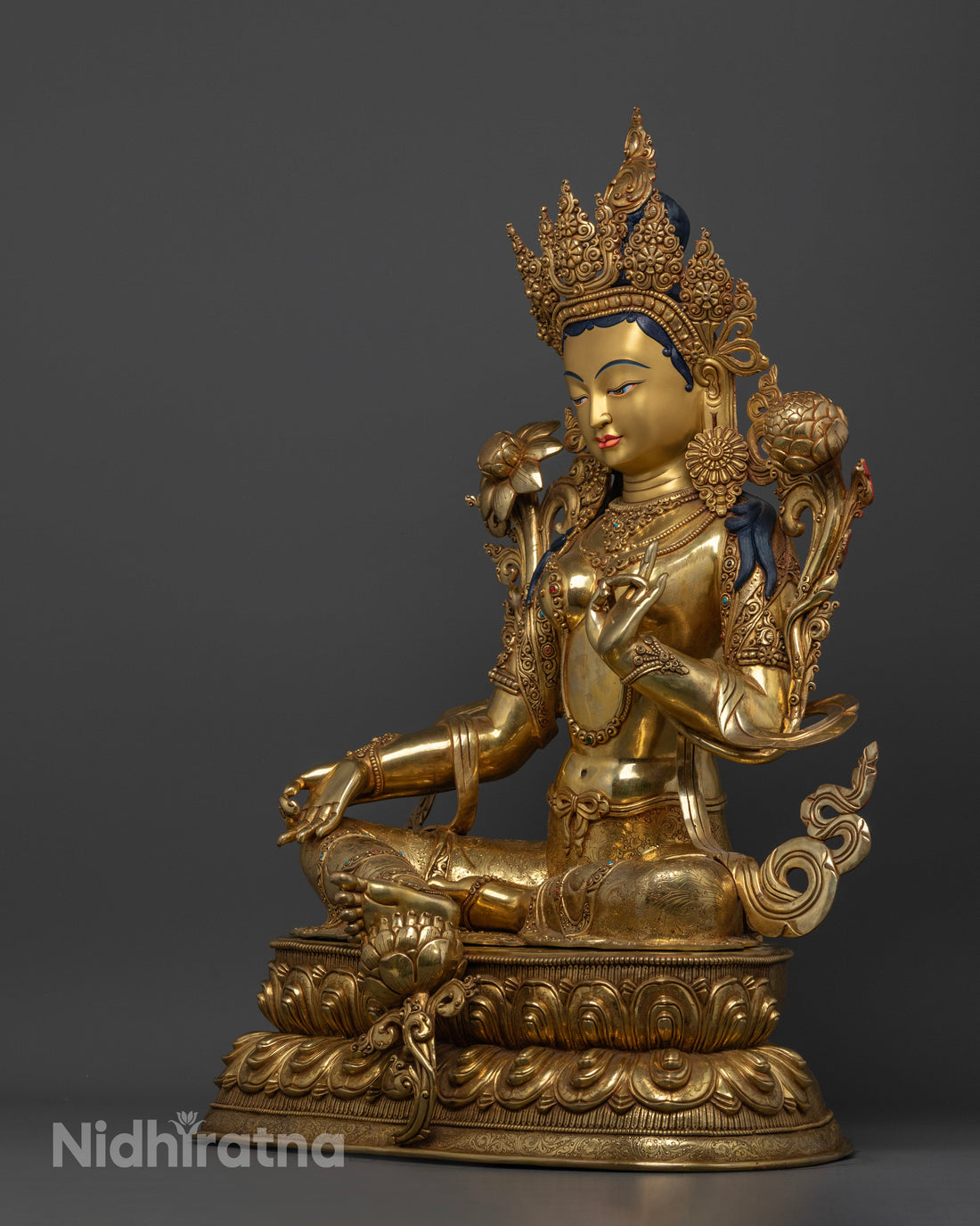 Green Tara Bodhisattva Statue