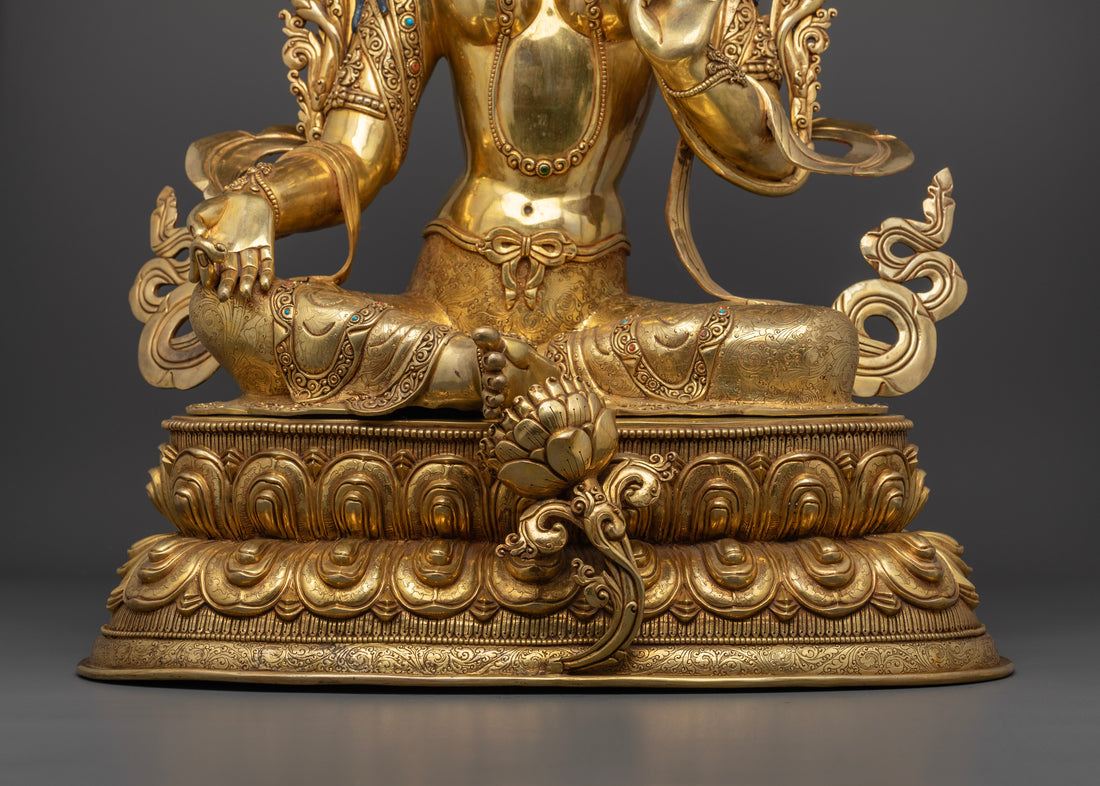 Green Tara Bodhisattva Statue