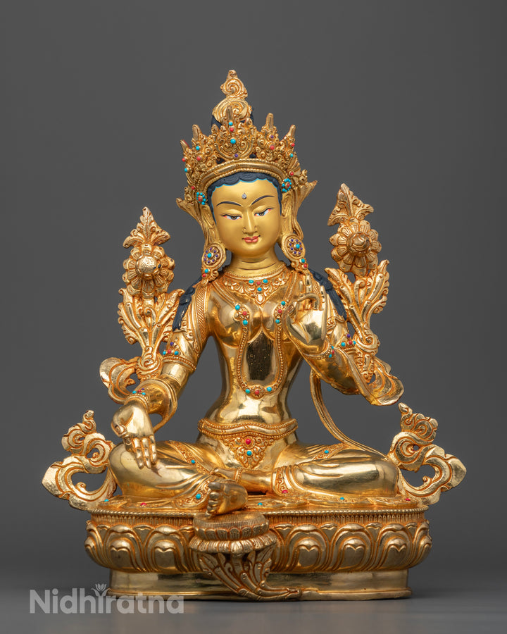 Golden Green Tara: The Shining Protector of All Beings