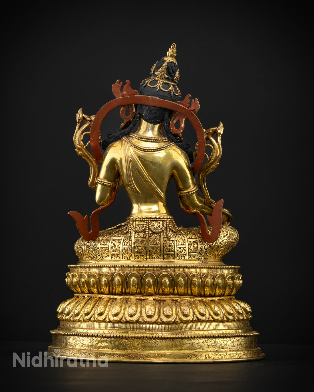 The Timeless Beauty of Green Tara in Gold