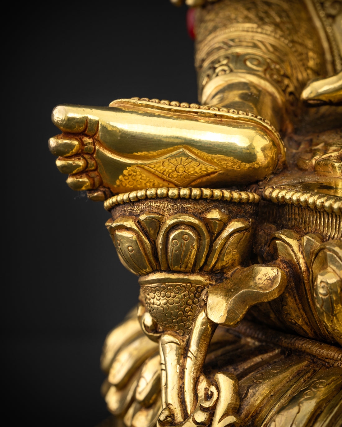 The Timeless Beauty of Green Tara in Gold