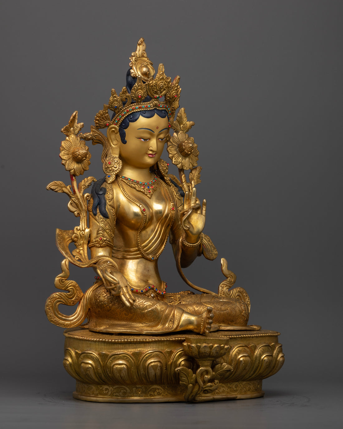 Green Tara: Buddhist Art & Symbolism for Inner Peace