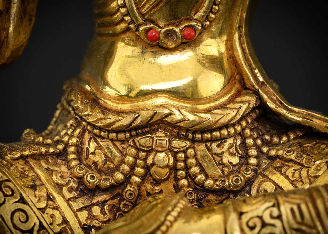 The Timeless Beauty of Green Tara in Gold