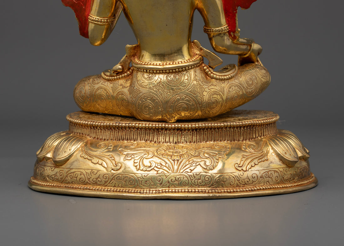 Green Tara Sculpture: The Divine Protector