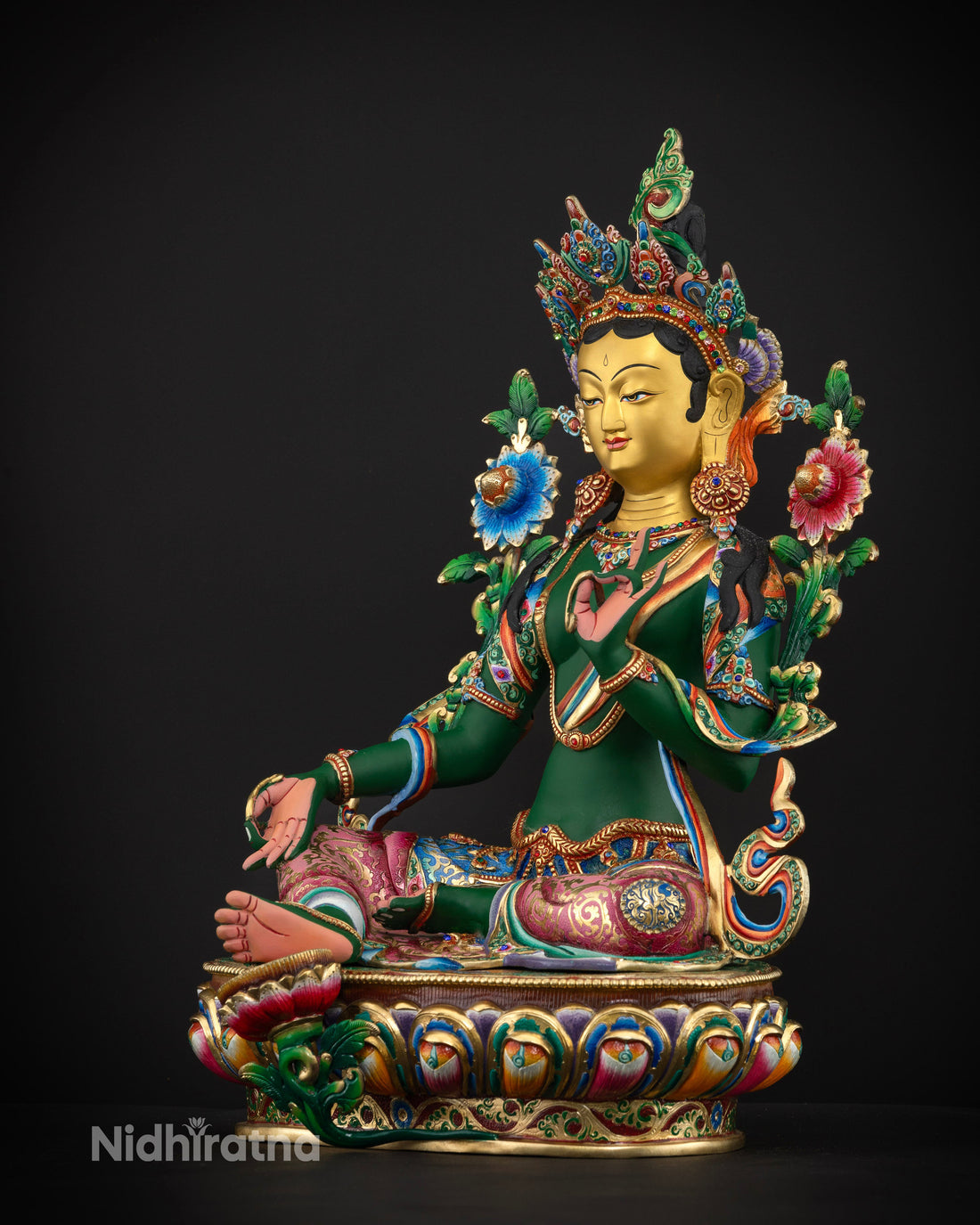 Serenity in Green: The Tara of Compassion