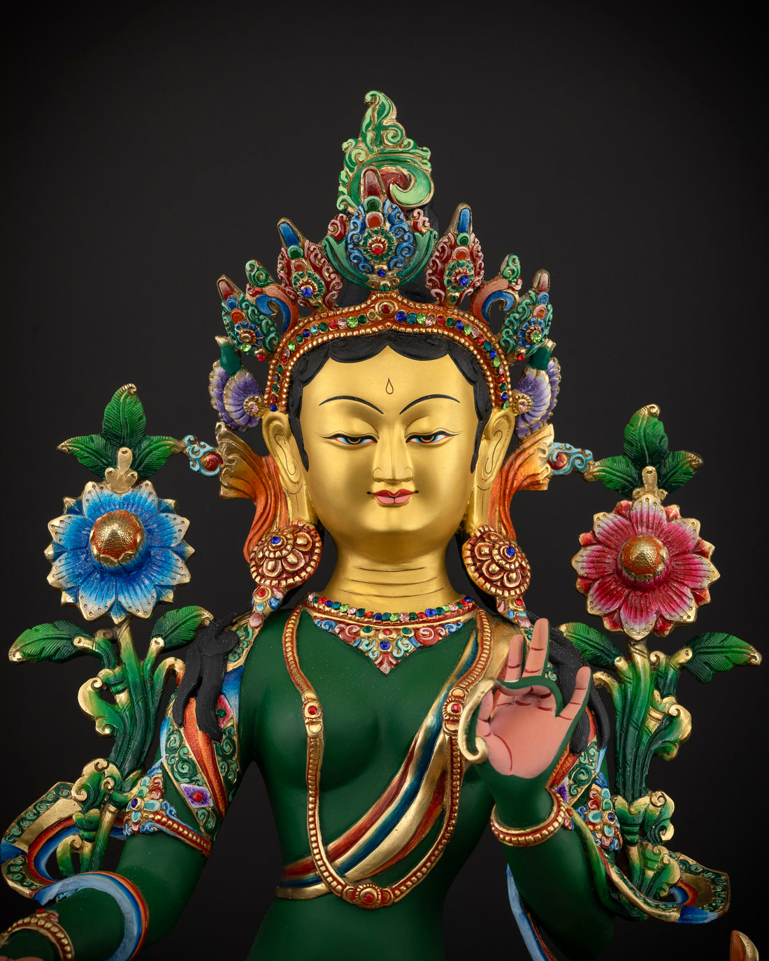 Serenity in Green: The Tara of Compassion