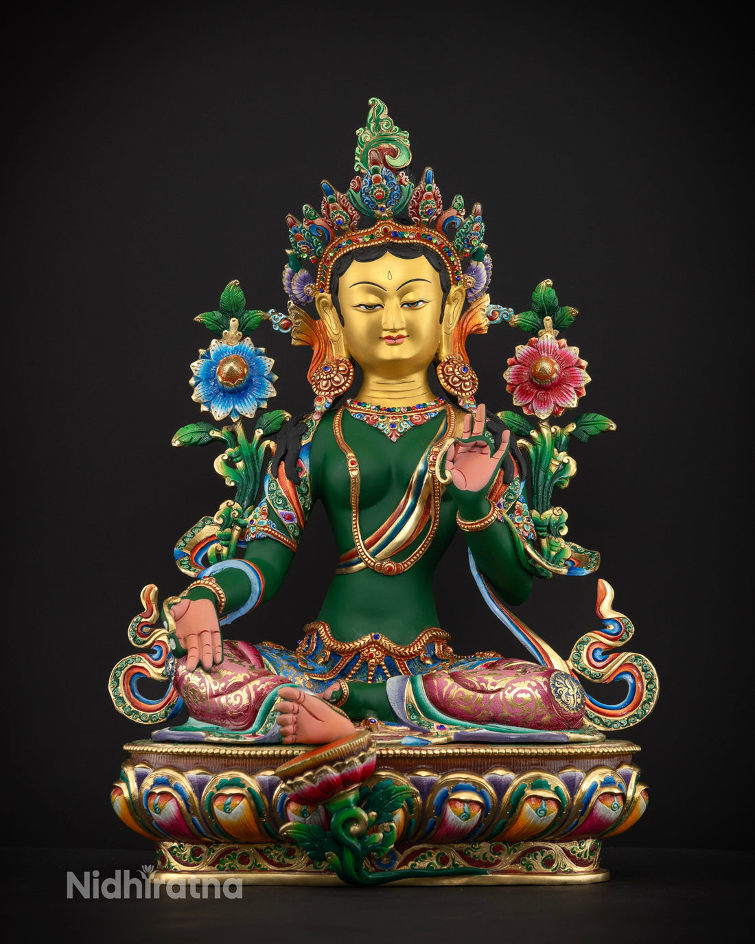 Serenity in Green: The Tara of Compassion