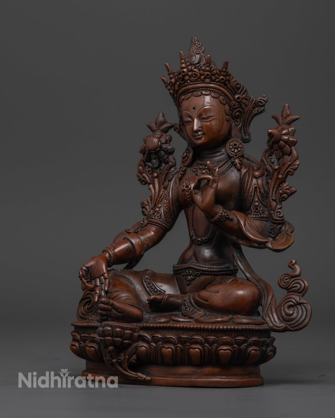 Green Tara Statue: The Goddess of Compassion