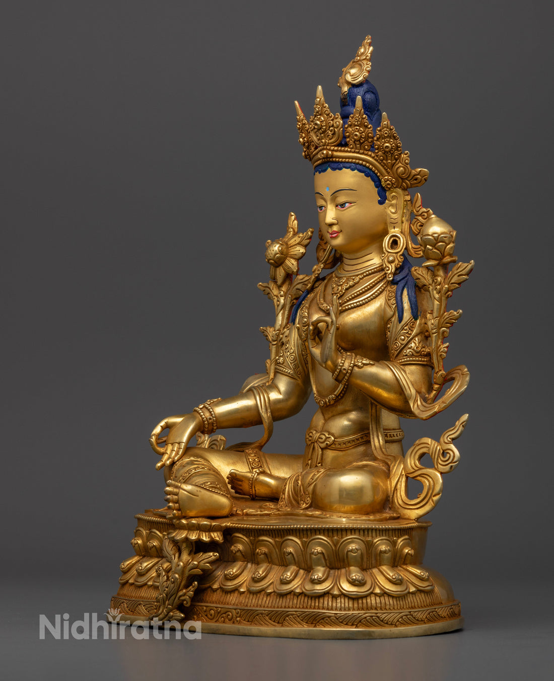 Green Tara Buddha Statue | Enlightened Action