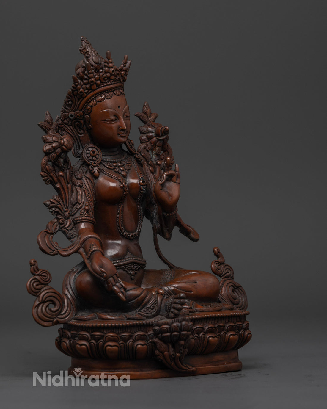 Green Tara Statue: The Goddess of Compassion