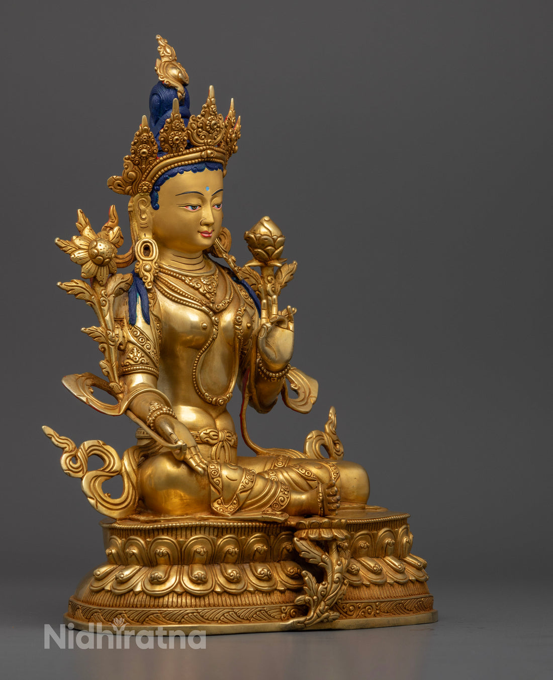 Green Tara Buddha Statue | Enlightened Action