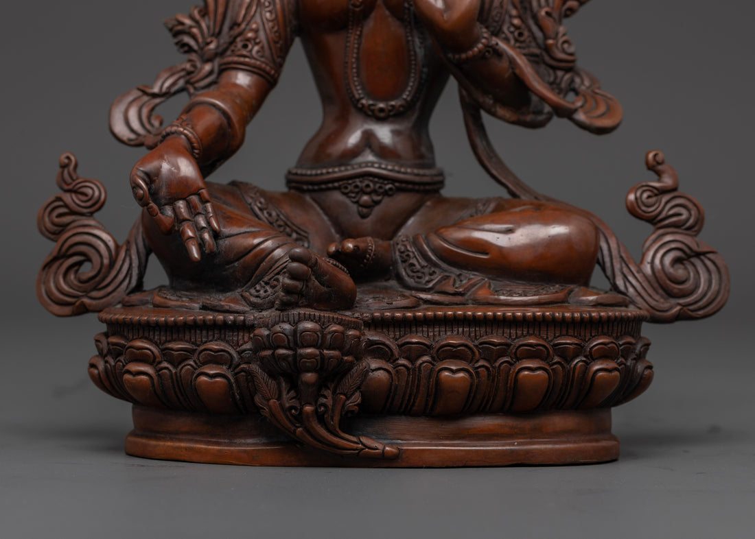 Green Tara Statue: The Goddess of Compassion