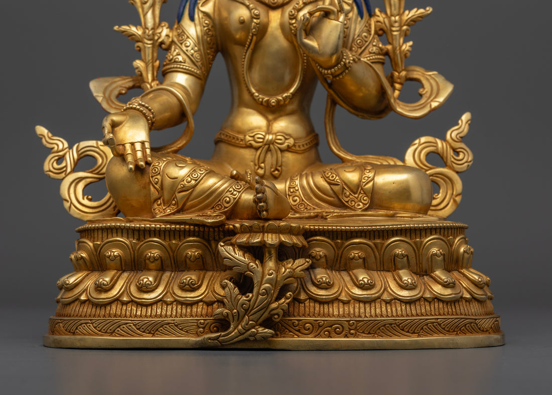 Green Tara Buddha Statue | Enlightened Action