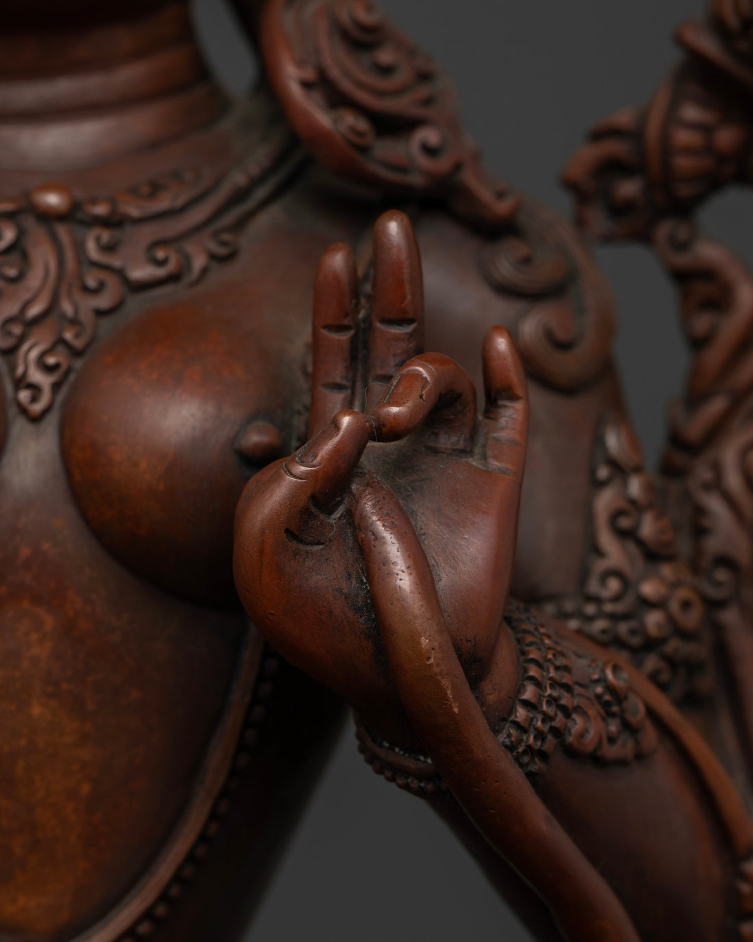 Oxidized Mother Tara: The Nurturer of Spiritual Enlightenment