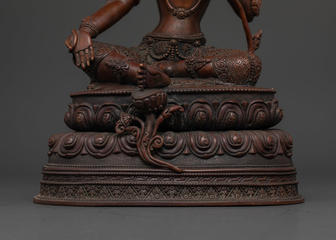 Oxidized Mother Tara: The Nurturer of Spiritual Enlightenment