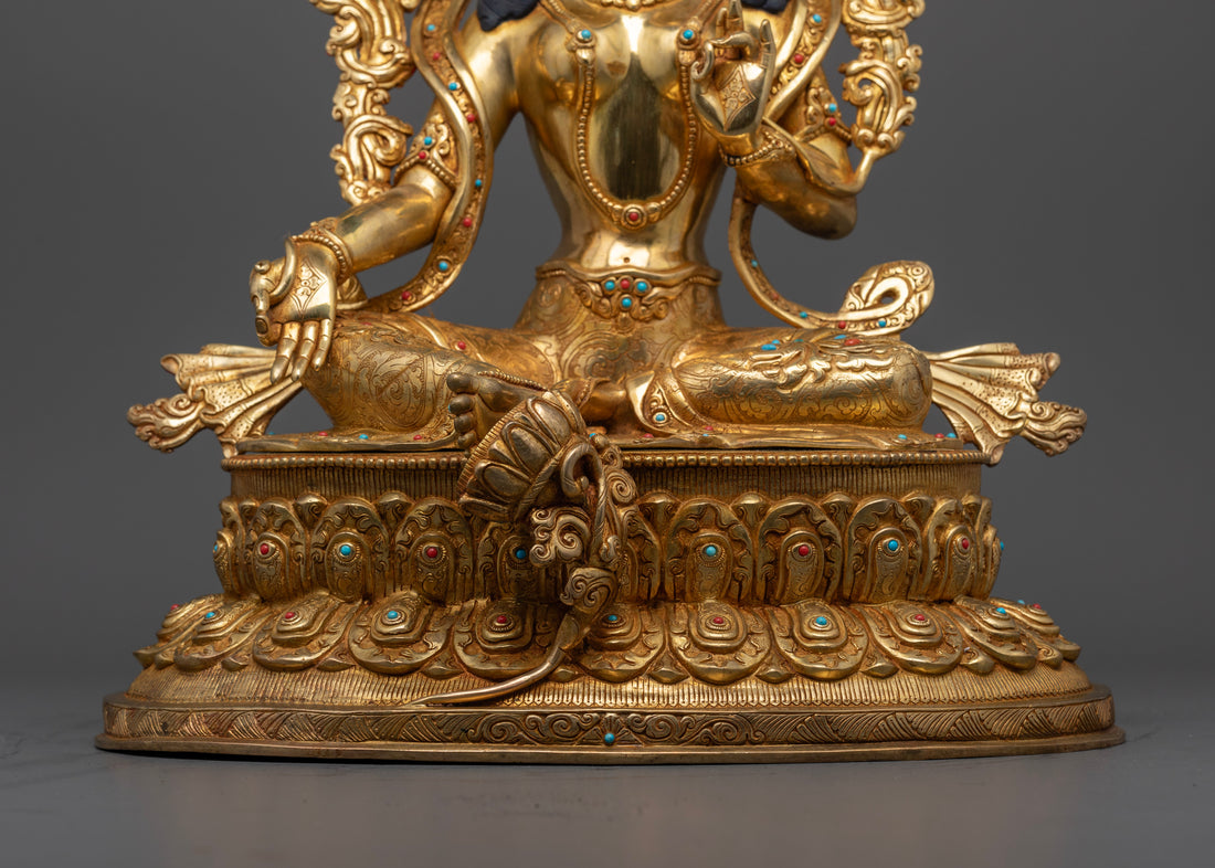 Green Tara Statue | Embodying Compassion and Swift Protection