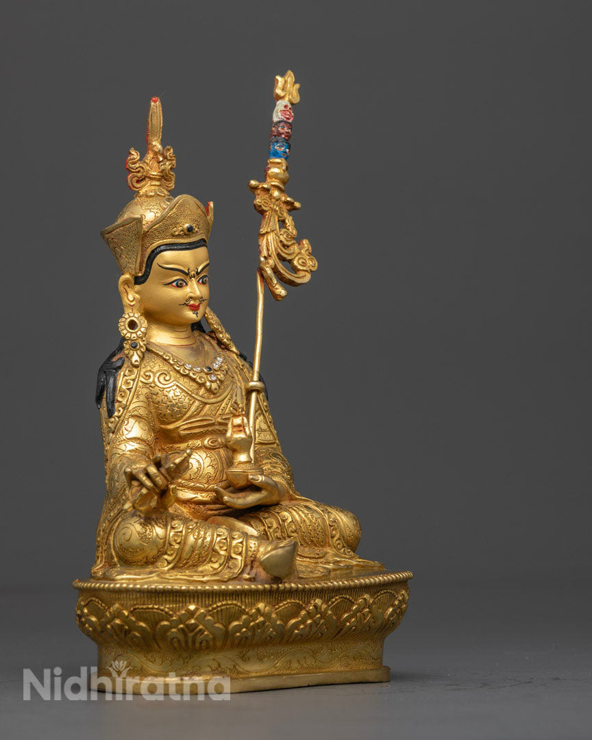 Buddhist Guru Rinpoche Statue | Himalayan Sacred Art