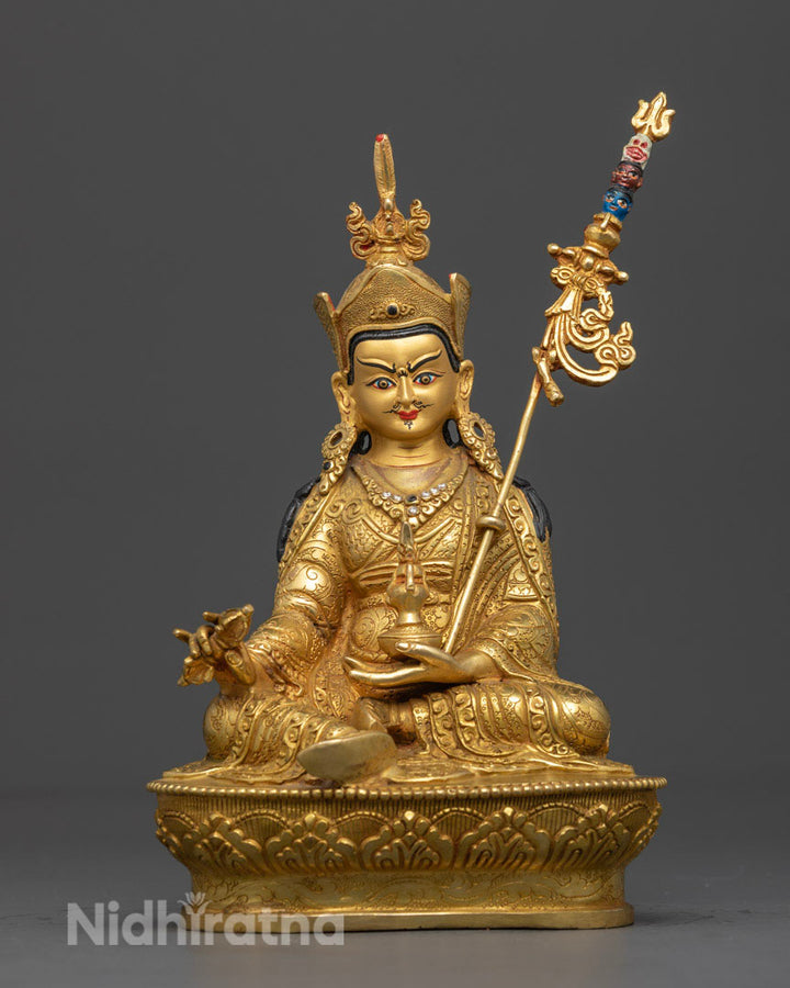 Buddhist Guru Rinpoche Statue | Himalayan Sacred Art