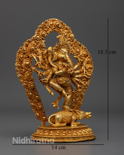 Lord Ganesha Statue | Handmade Hindu Deity Sculpture