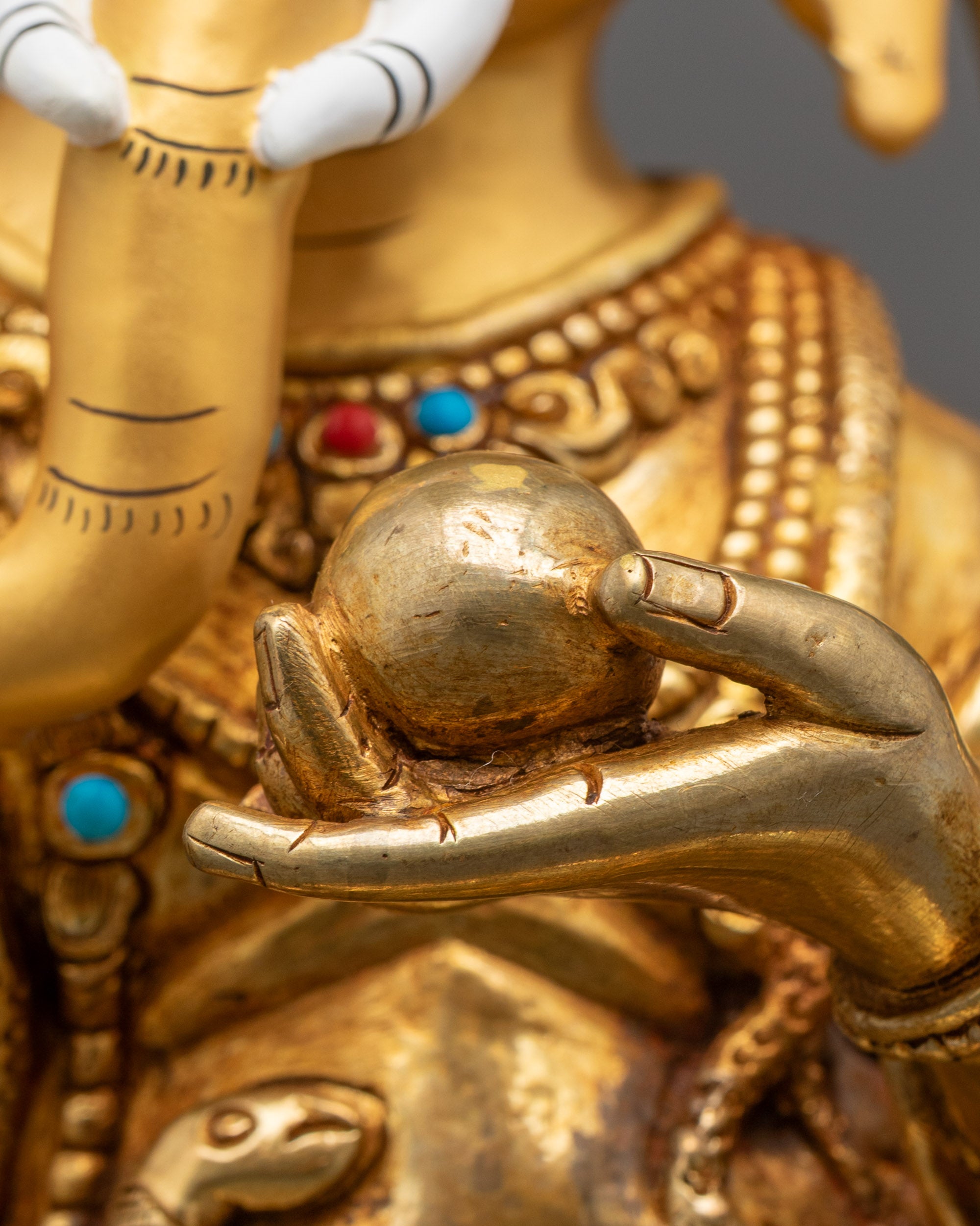 Standing Ganesh Sculpture | Hindu God of Beginnings