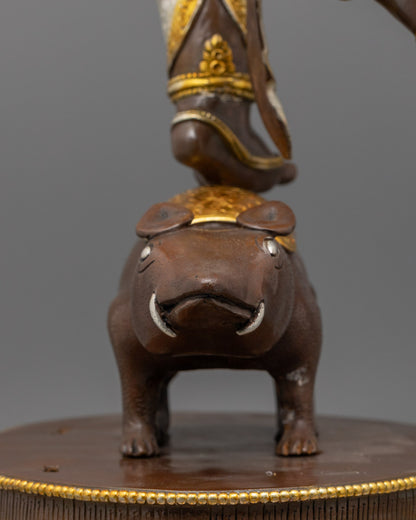 Traditional Large Ganesh Statue | Elephant Head Deity