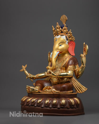 Nepalese Ganesh Statue | Himalayan Sacred Art