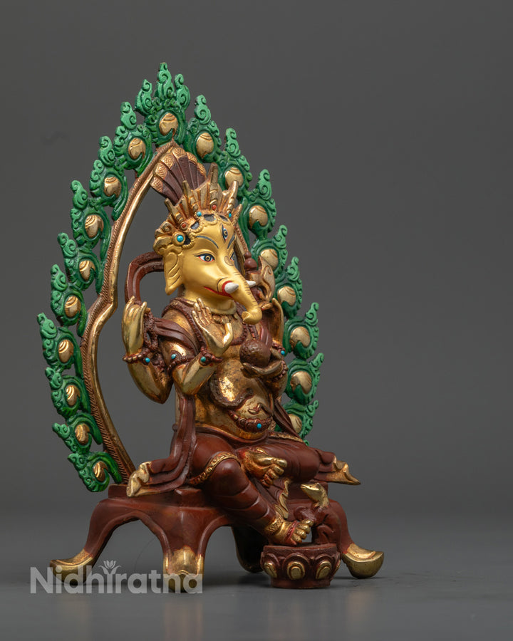 Handmade Ganesh Statue | Hindu Deity for Luck