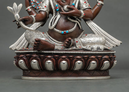 Lord Ganesh Statue | Fine Newari Religious Artwork