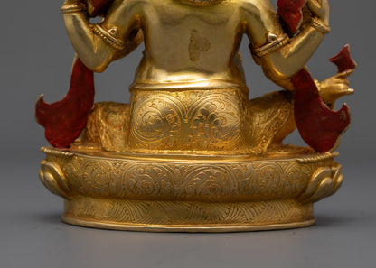 Handcrafted Ganesha Statue | Hindu Deity of Success