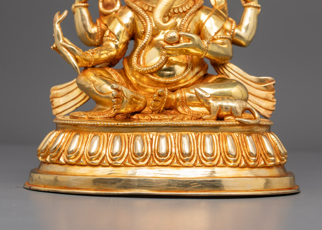Handcrafted Ganesh Ji Murti | Hindu Spiritual Art and Crafts